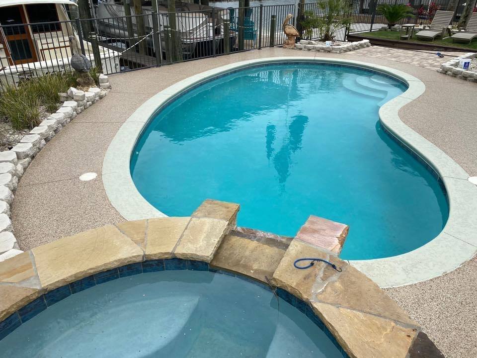 Pool Deck Concrete Coating 8
